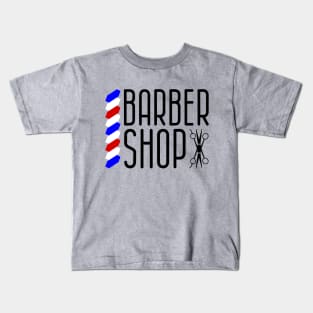 Barber Shop Kids T-Shirt